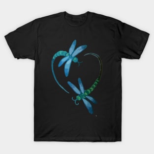 Dragonflies Art T-Shirt